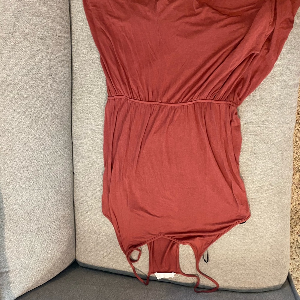 orange romper